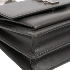 Medium Leather Monogram Sunset Crossbody