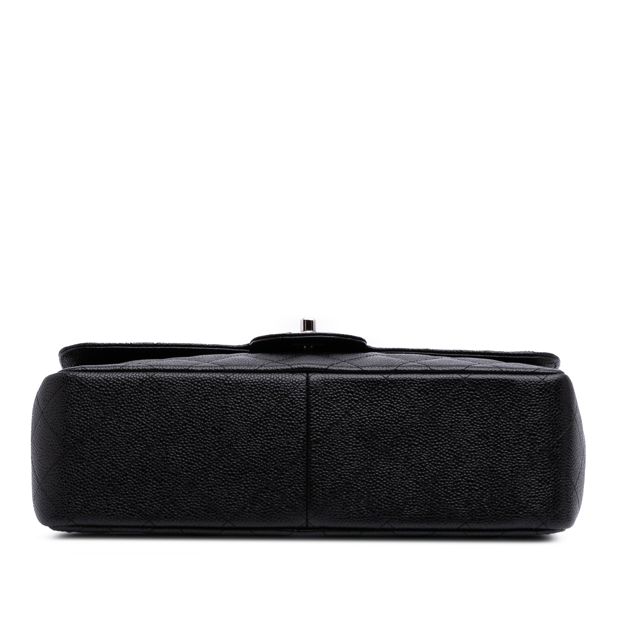 Jumbo Classic Caviar Double Flap