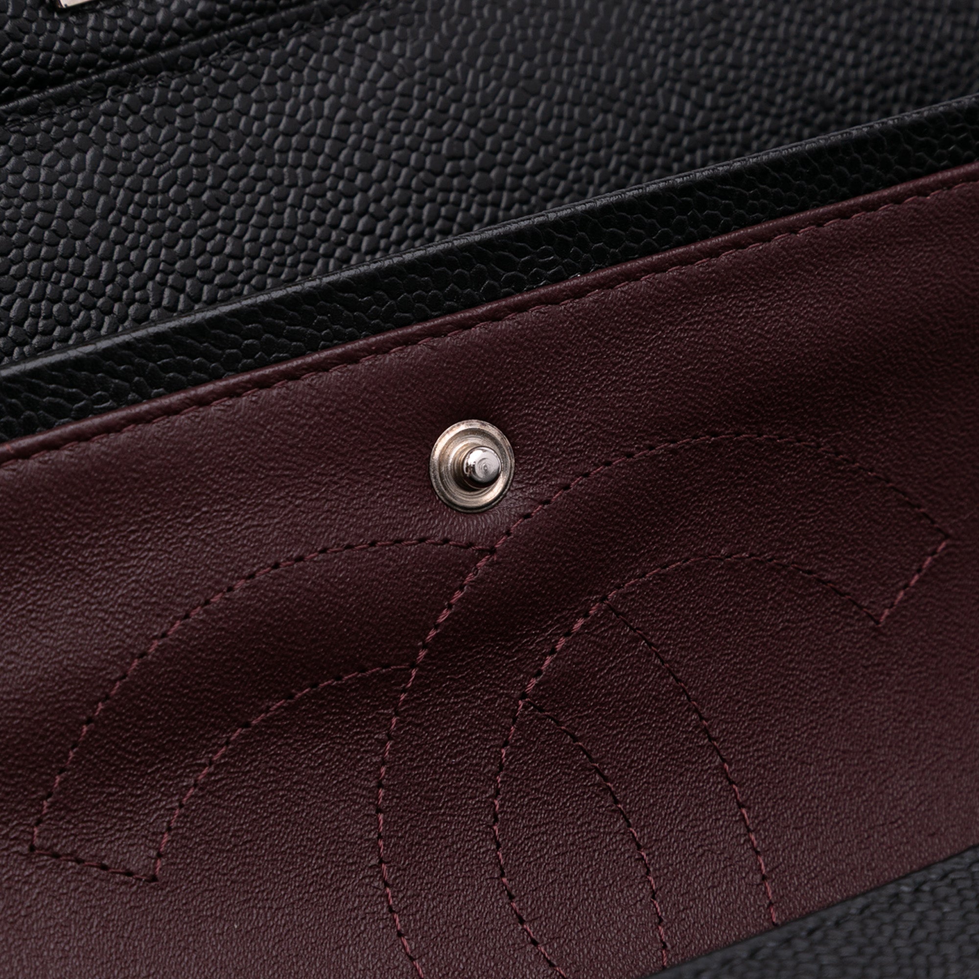Jumbo Classic Caviar Double Flap