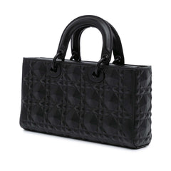 Medium Calfskin Cannage Diamond Lady D Joy