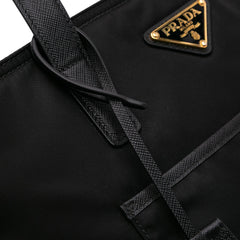 Medium Saffiano Trimmed Re Nylon Re Edition 1978 Tote