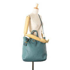 Vitello Daino Open Convertible Tote