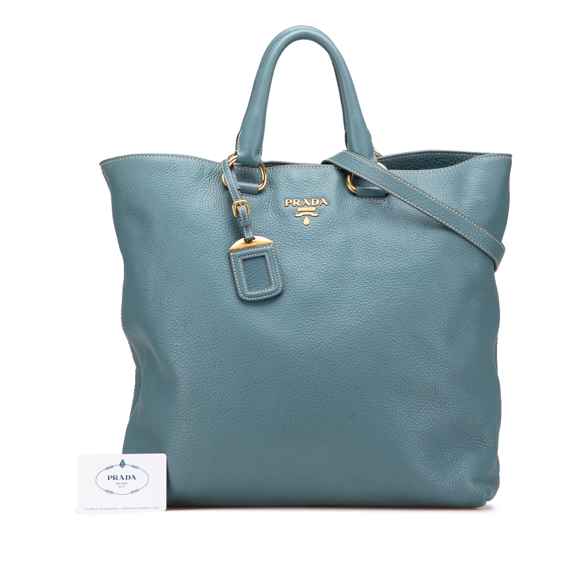 Vitello Daino Open Convertible Tote