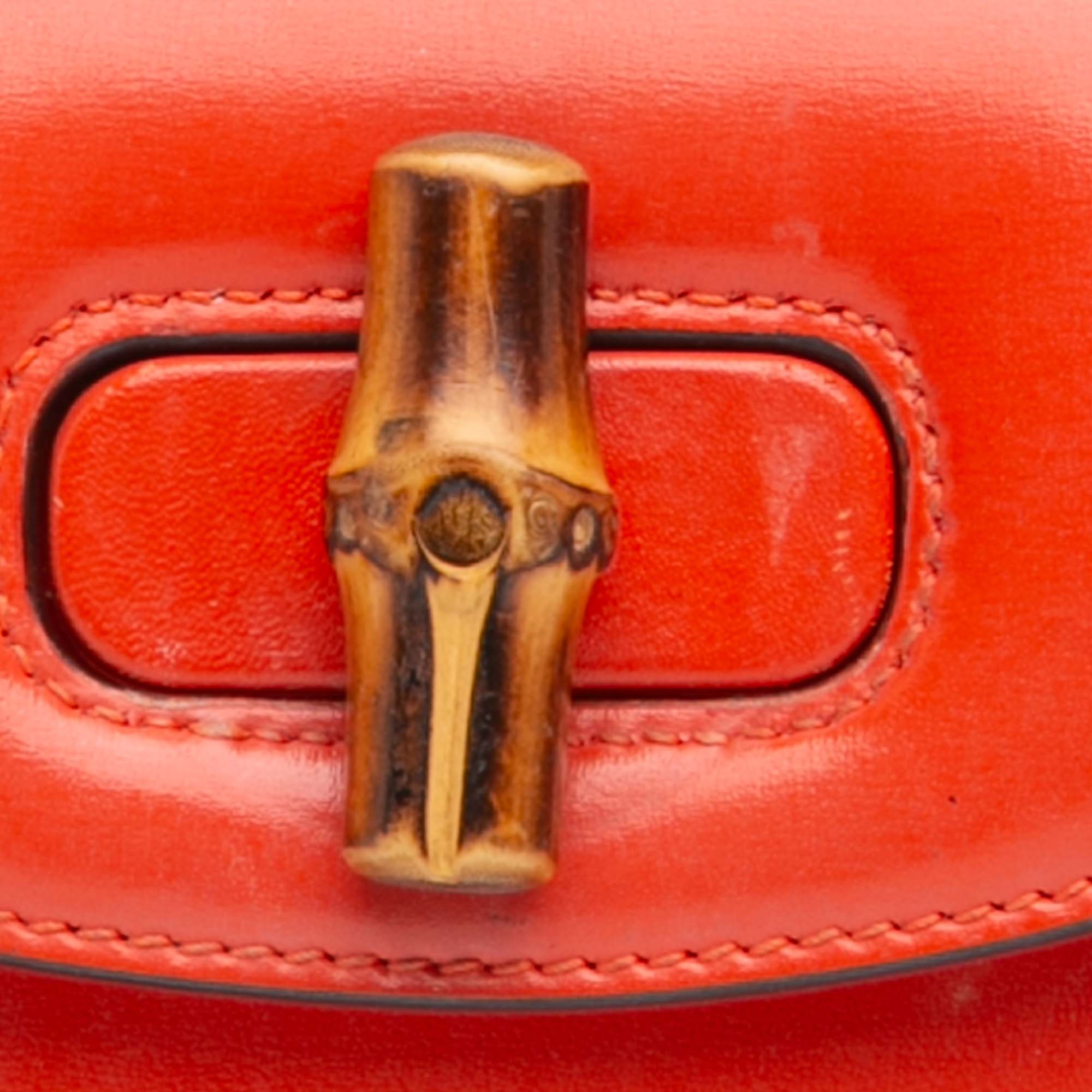 Mini Calfskin 1947 Bamboo Top Handle Bag