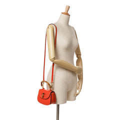 Mini Calfskin 1947 Bamboo Top Handle Bag