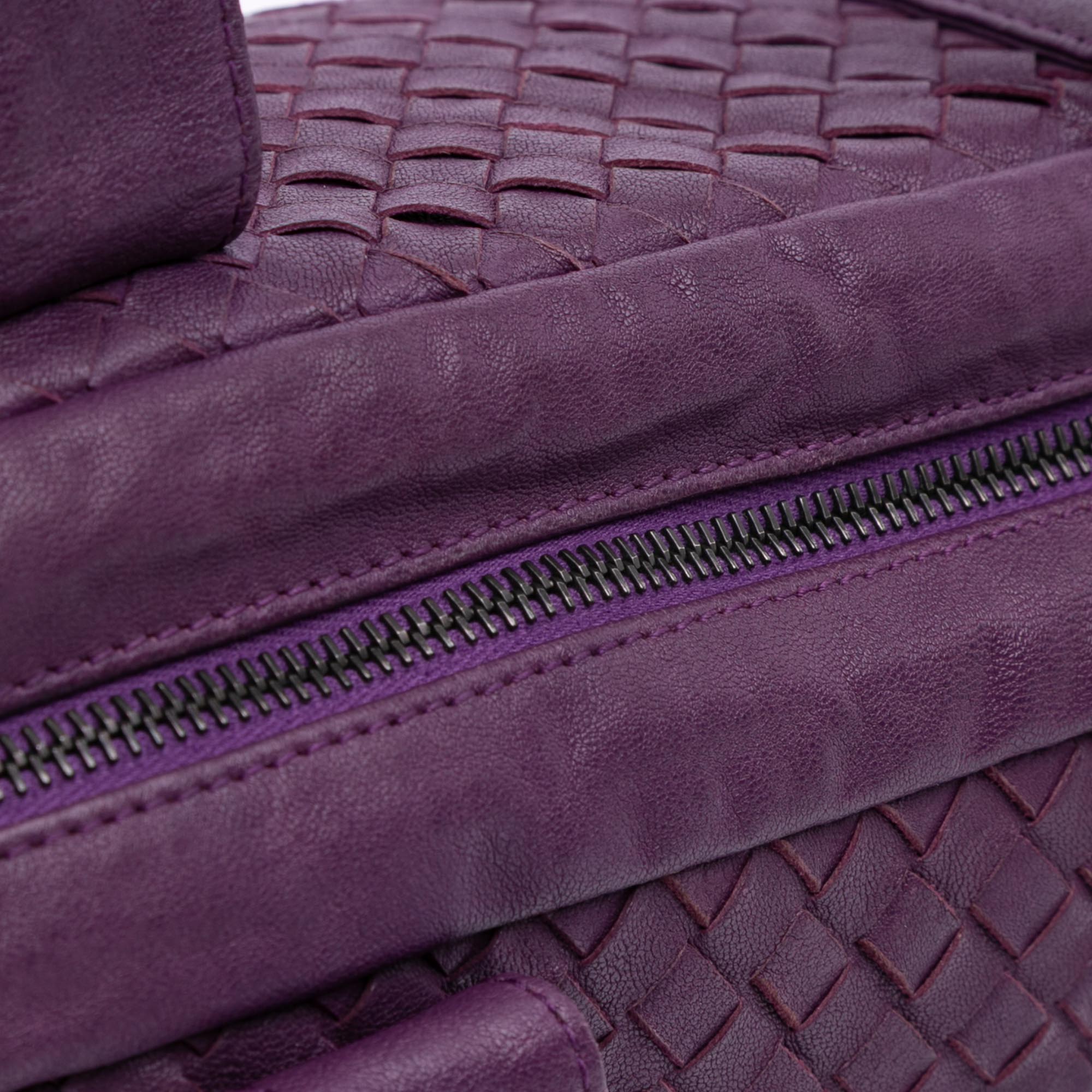 Nappa Intrecciato Shoulder Bag