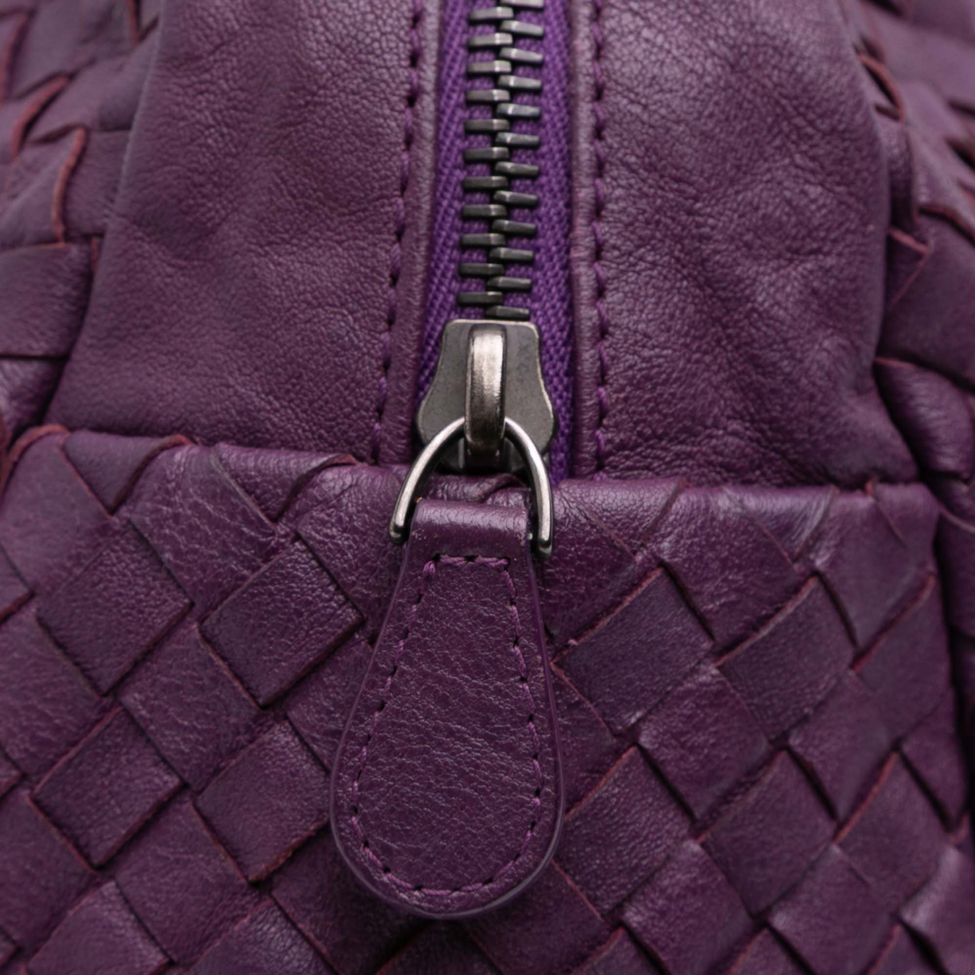 Nappa Intrecciato Shoulder Bag
