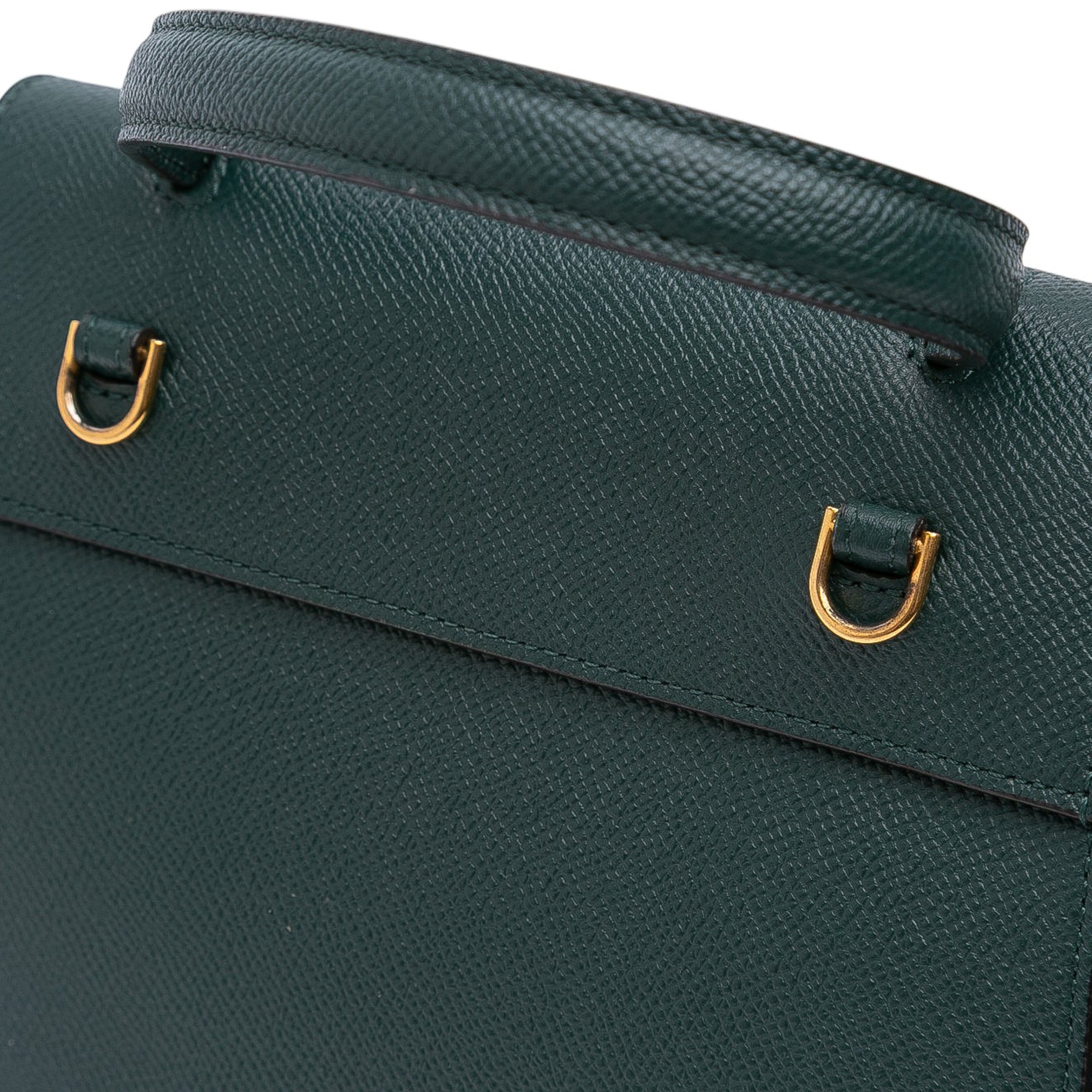 Nano Grained Calfskin Belt Bag