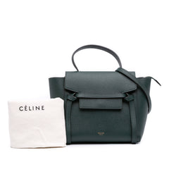 Nano Grained Calfskin Belt Bag