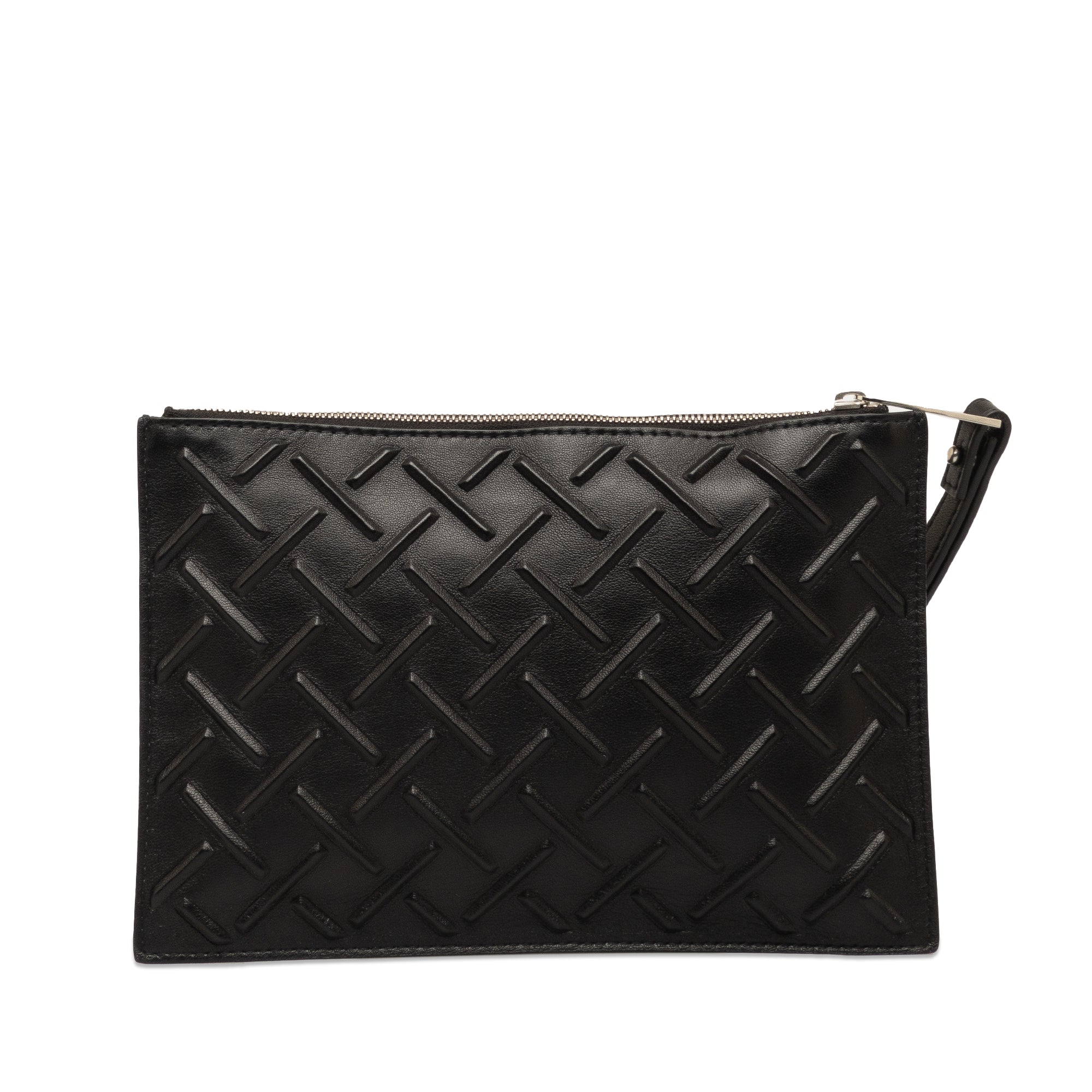 Embossed Leather Clutch Bag_2