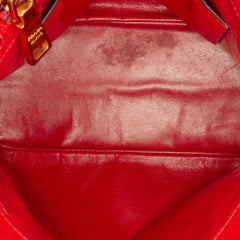 Medium Saffiano Dome Satchel