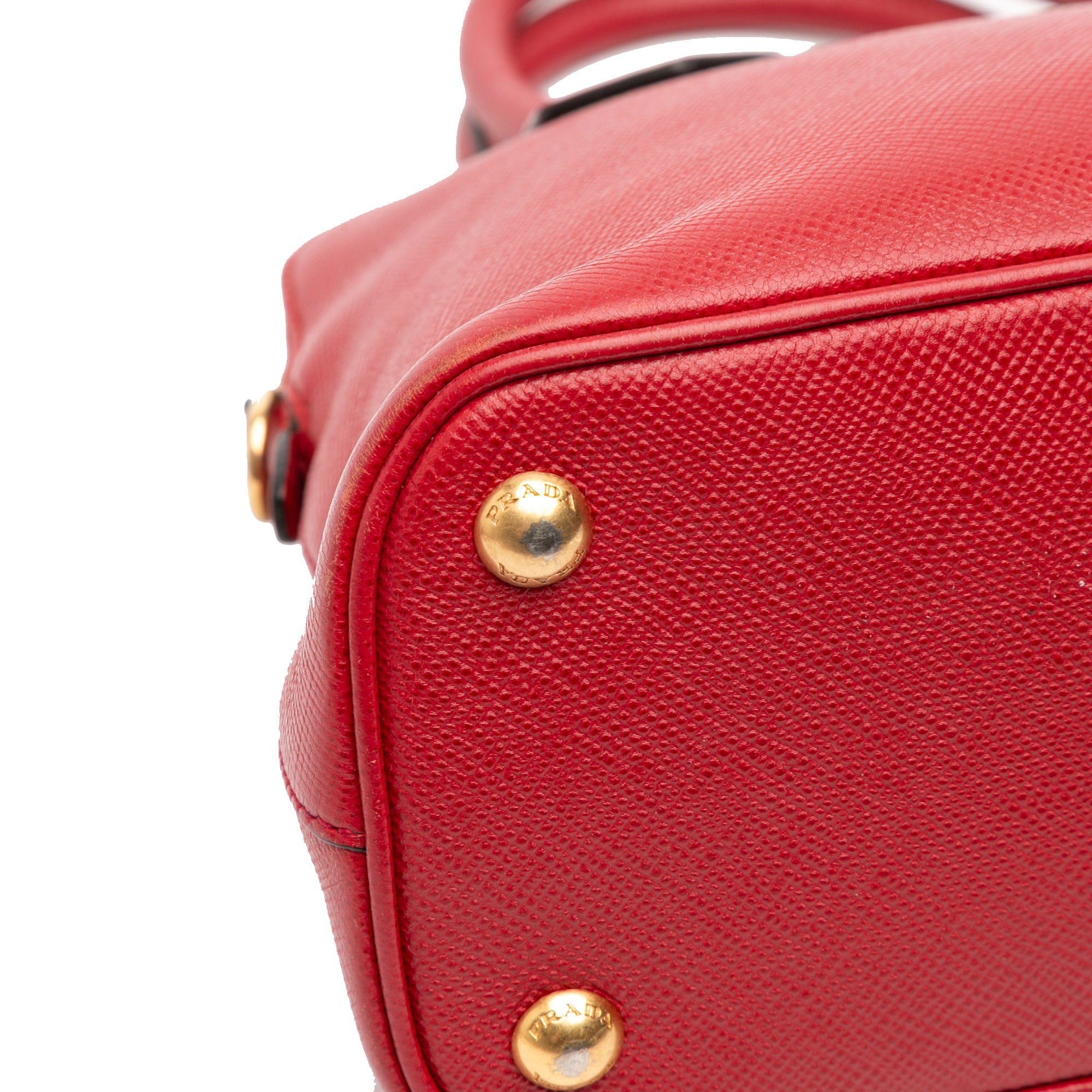 Medium Saffiano Dome Satchel