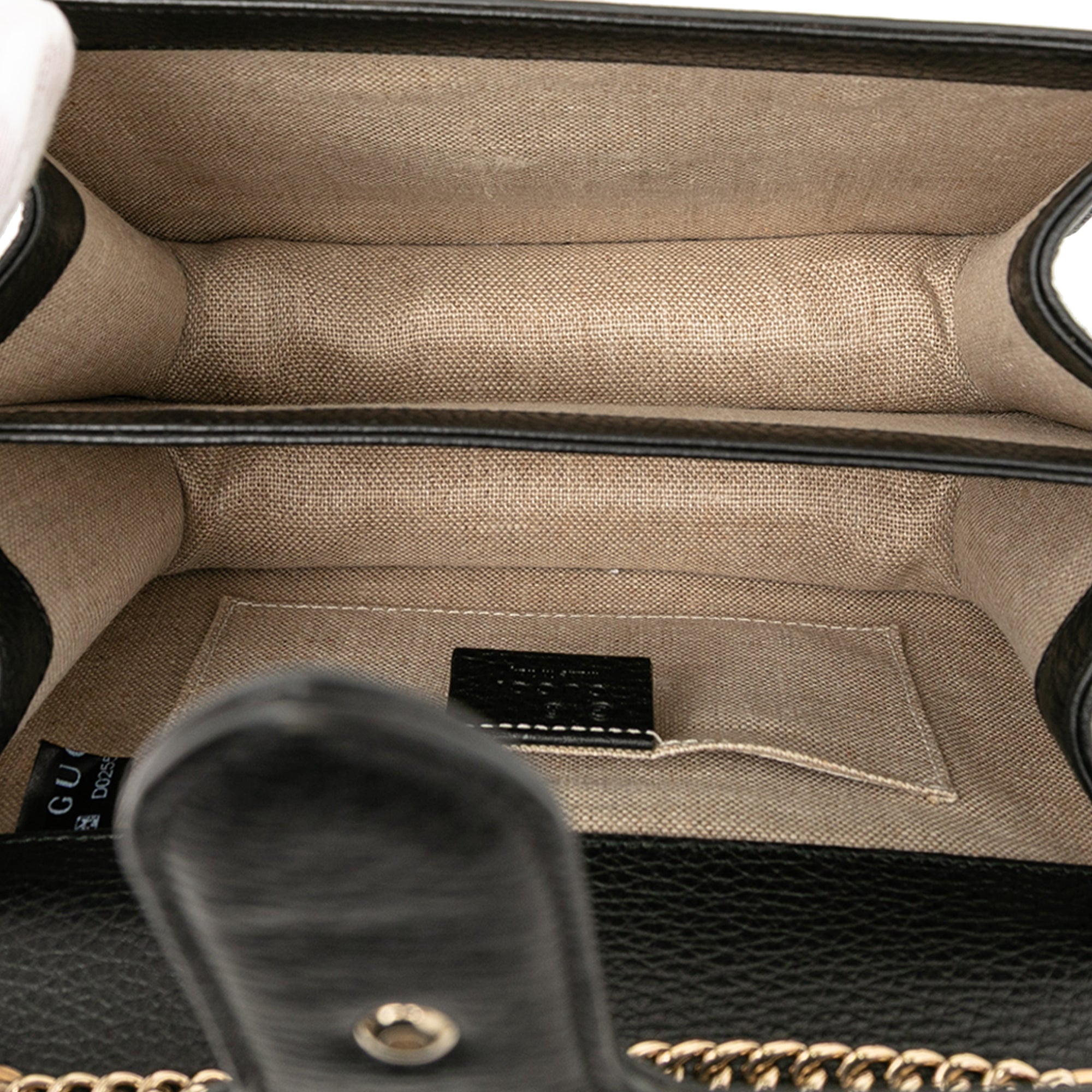 Small Dollar Calfskin Interlocking G Crossbody