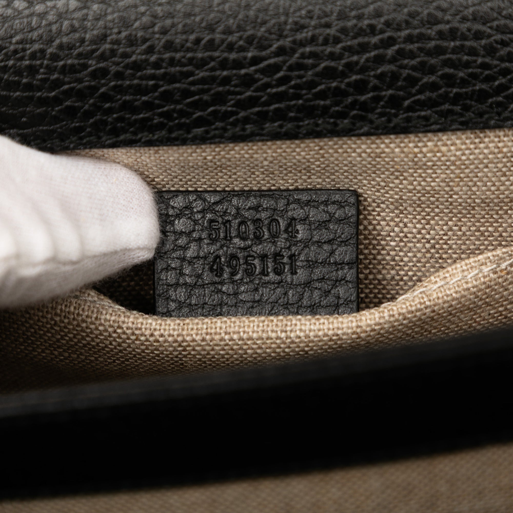 Small Dollar Calfskin Interlocking G Crossbody