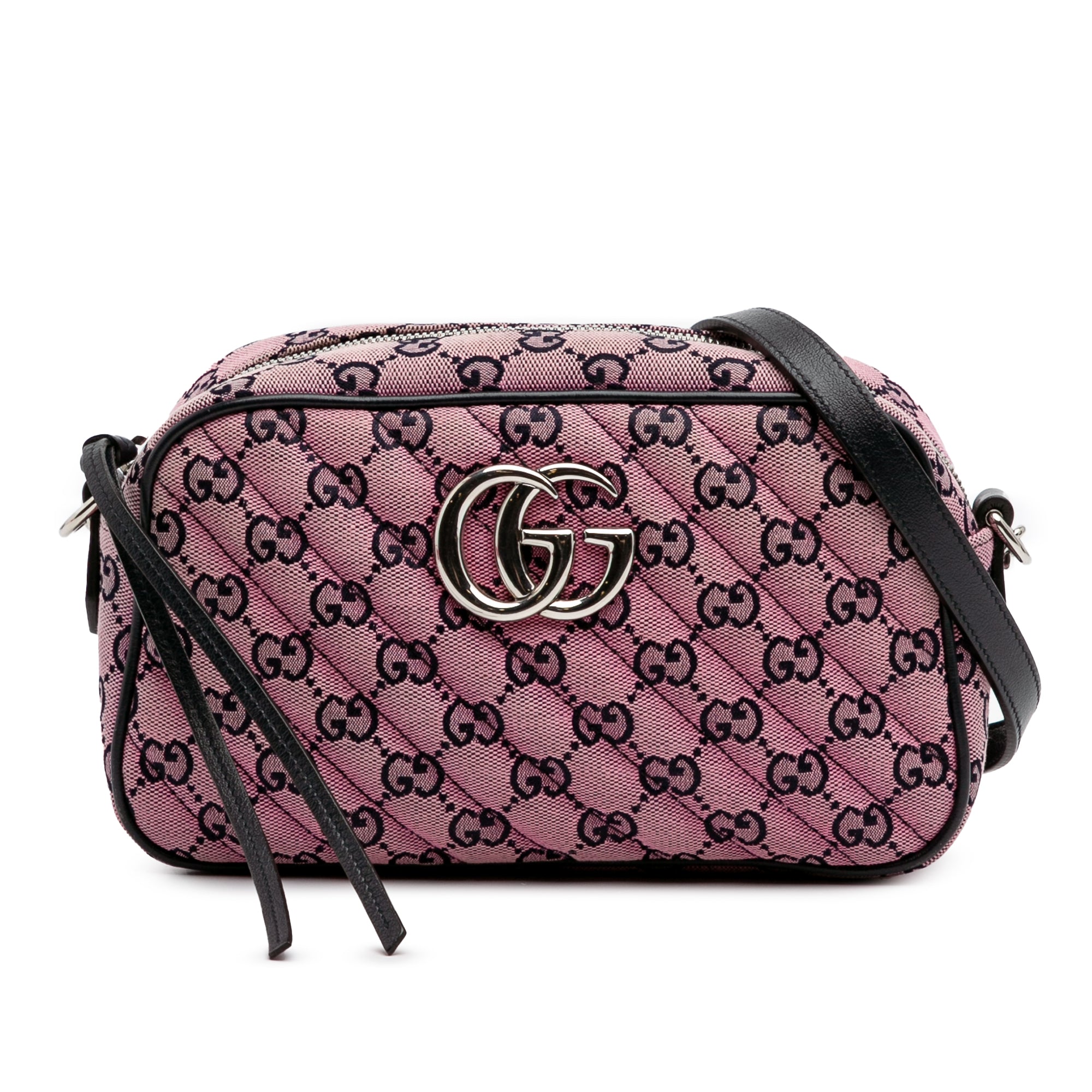 Small GG Marmont Matelasse Canvas Crossbody