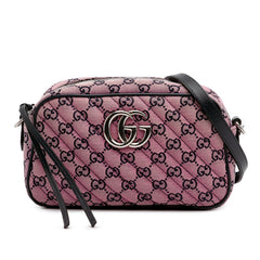Small GG Marmont Matelasse Canvas Crossbody