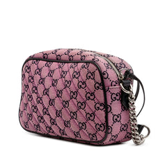 Small GG Marmont Matelasse Canvas Crossbody