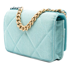 Denim 19 Flap Wallet On Chain