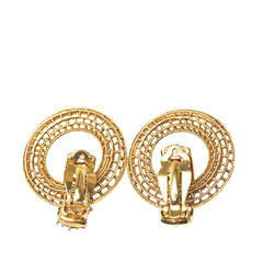 Gold Plated Hoop Clip on Earrings
