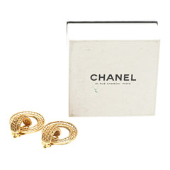 Gold Plated Hoop Clip on Earrings