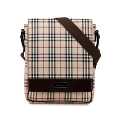 House Check Canvas Crossbody