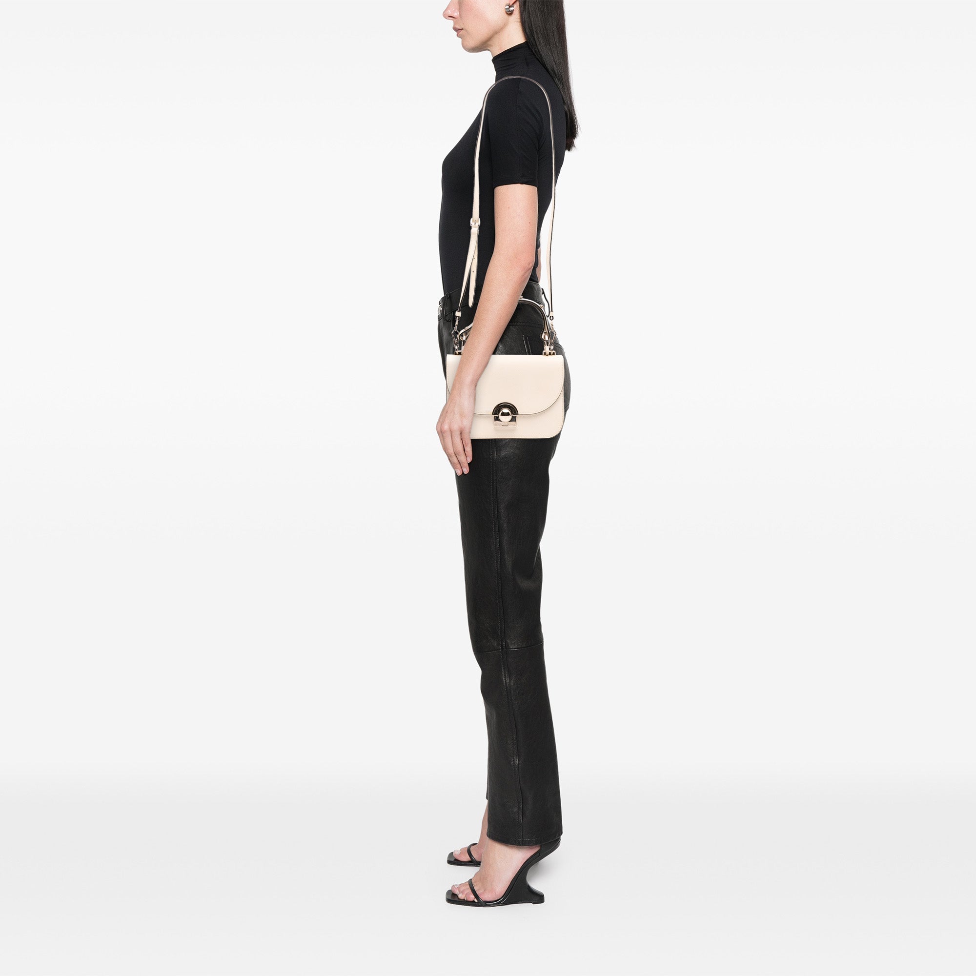 Saffiano Lux Arcade Satchel