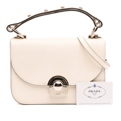 Saffiano Lux Arcade Satchel