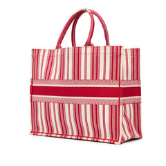 Large Striped Book Tote