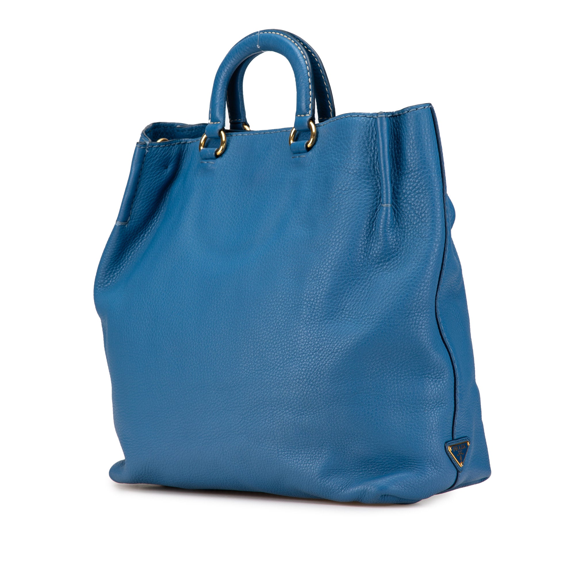 Vitello Daino Canapa Open Convertible Tote