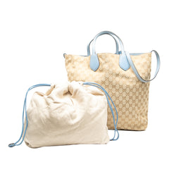 GG Canvas Reversible Tote