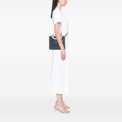 Medium Tricolor Lambskin Cannage Lady Dior