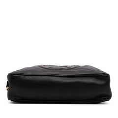 Pebbled Leather Soho Chain Zip Shoulder Bag