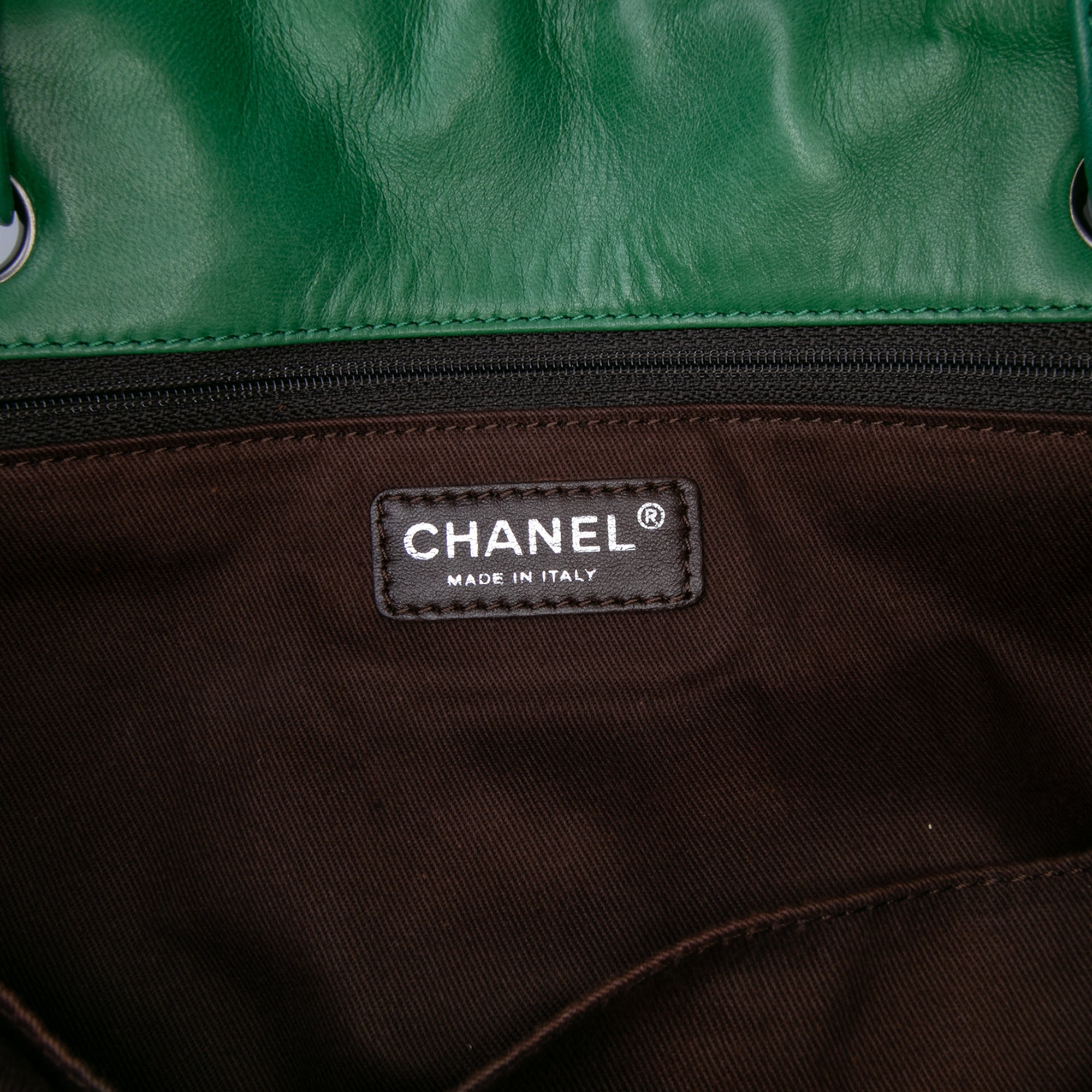 Large Quilted Lambskin Country Club Tote