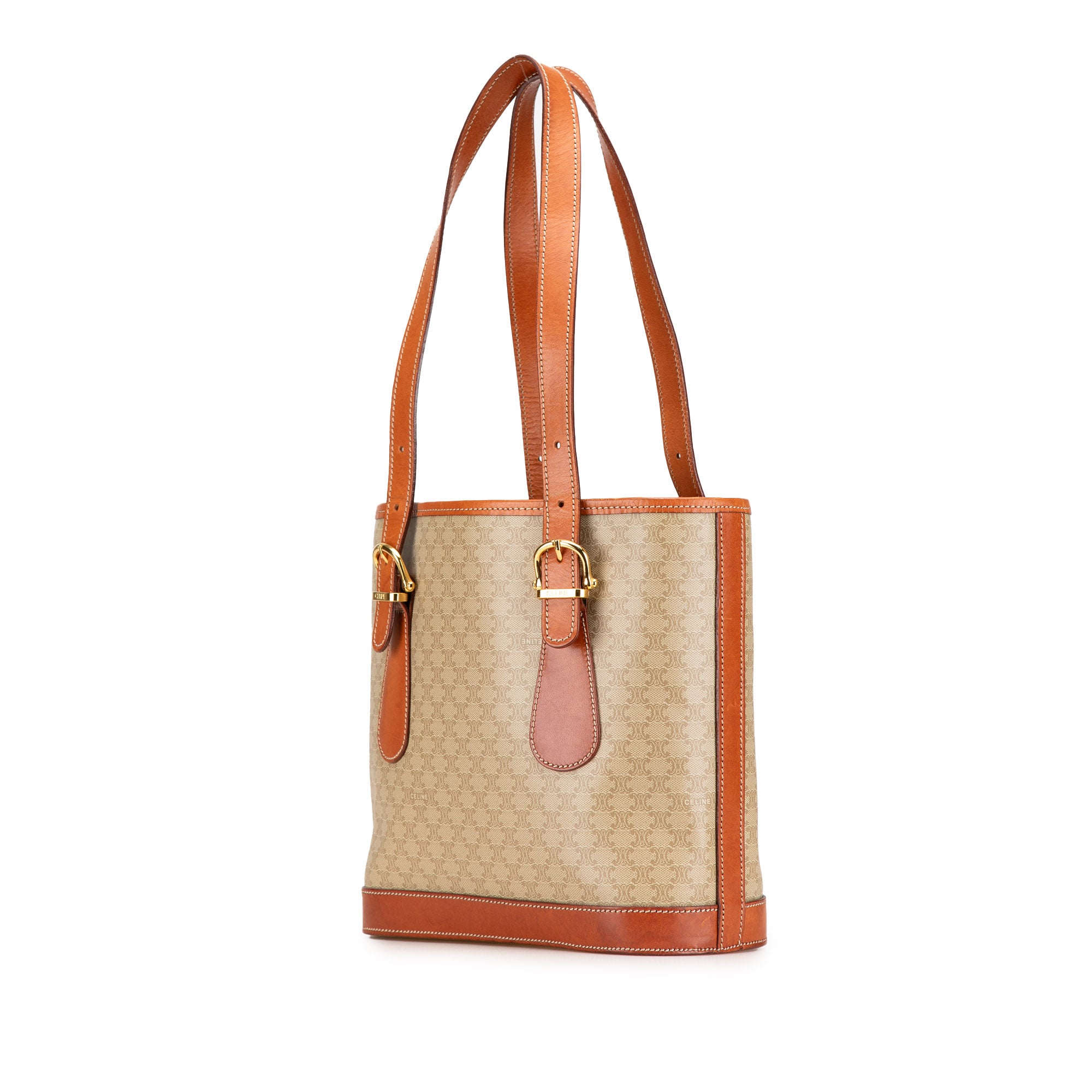 Macadam Coated Canvas Handbag