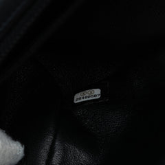 Mini Rectangular Classic Braided Tweed Single Flap