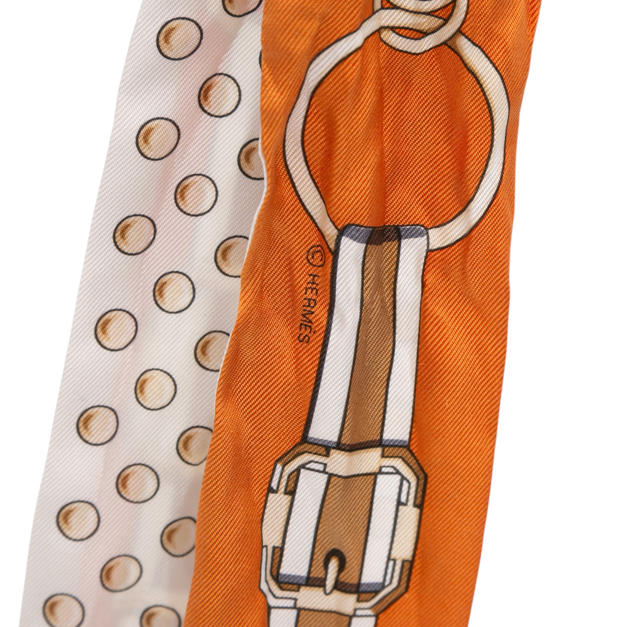 Grand Tralala Silk Twilly Scarf