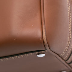 Small Smooth Calfskin Cube Satchel