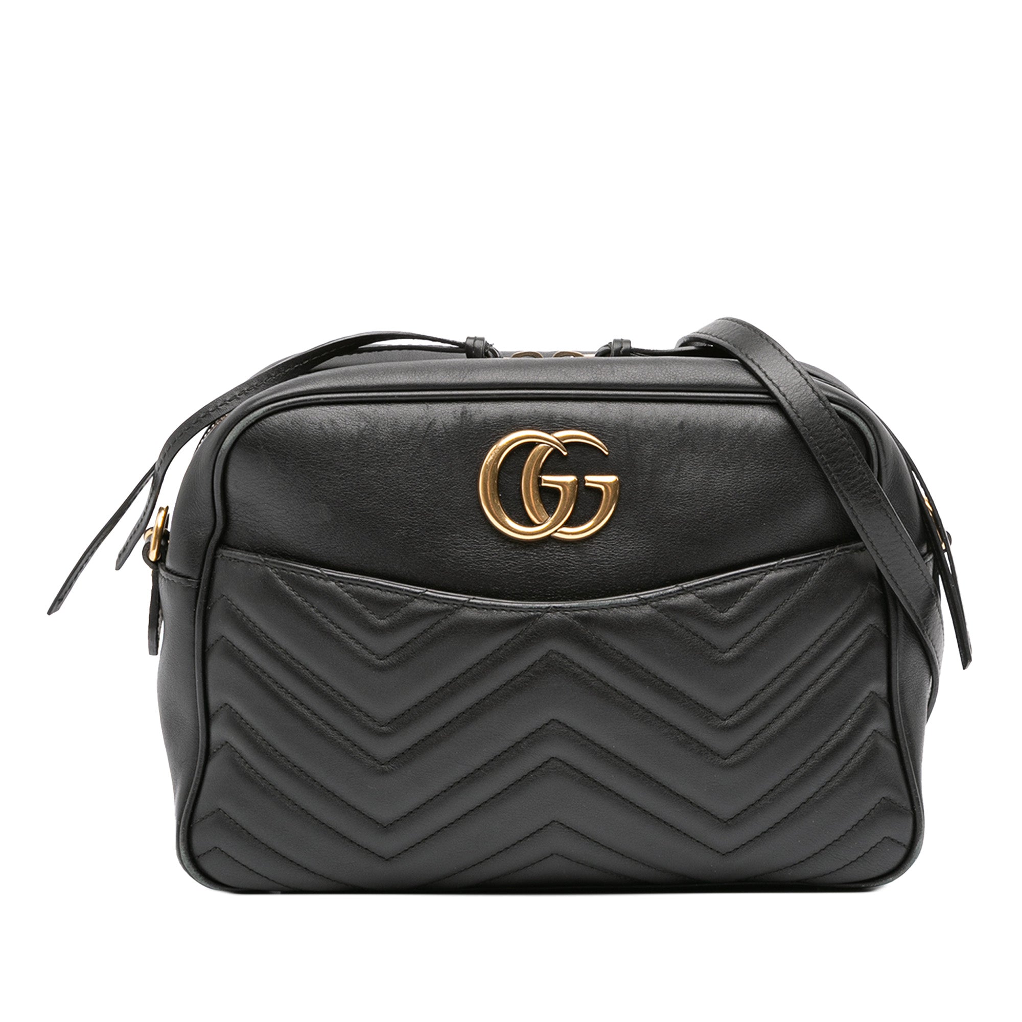 GG Marmont Matelasse Leather Crossbody