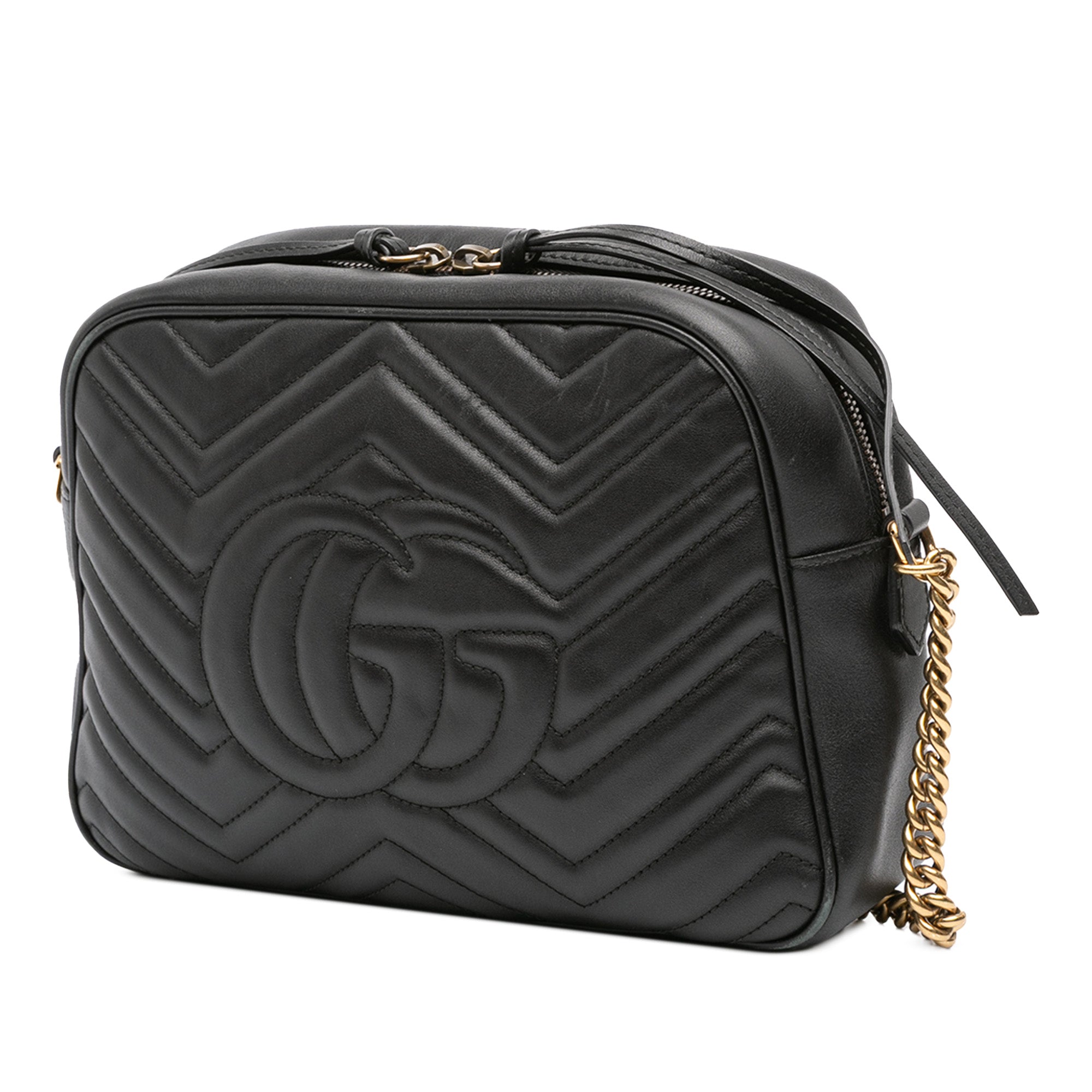 GG Marmont Matelasse Leather Crossbody