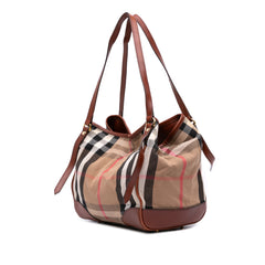 Small House Check Canvas Canterbury Tote