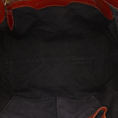 Small House Check Canvas Canterbury Tote