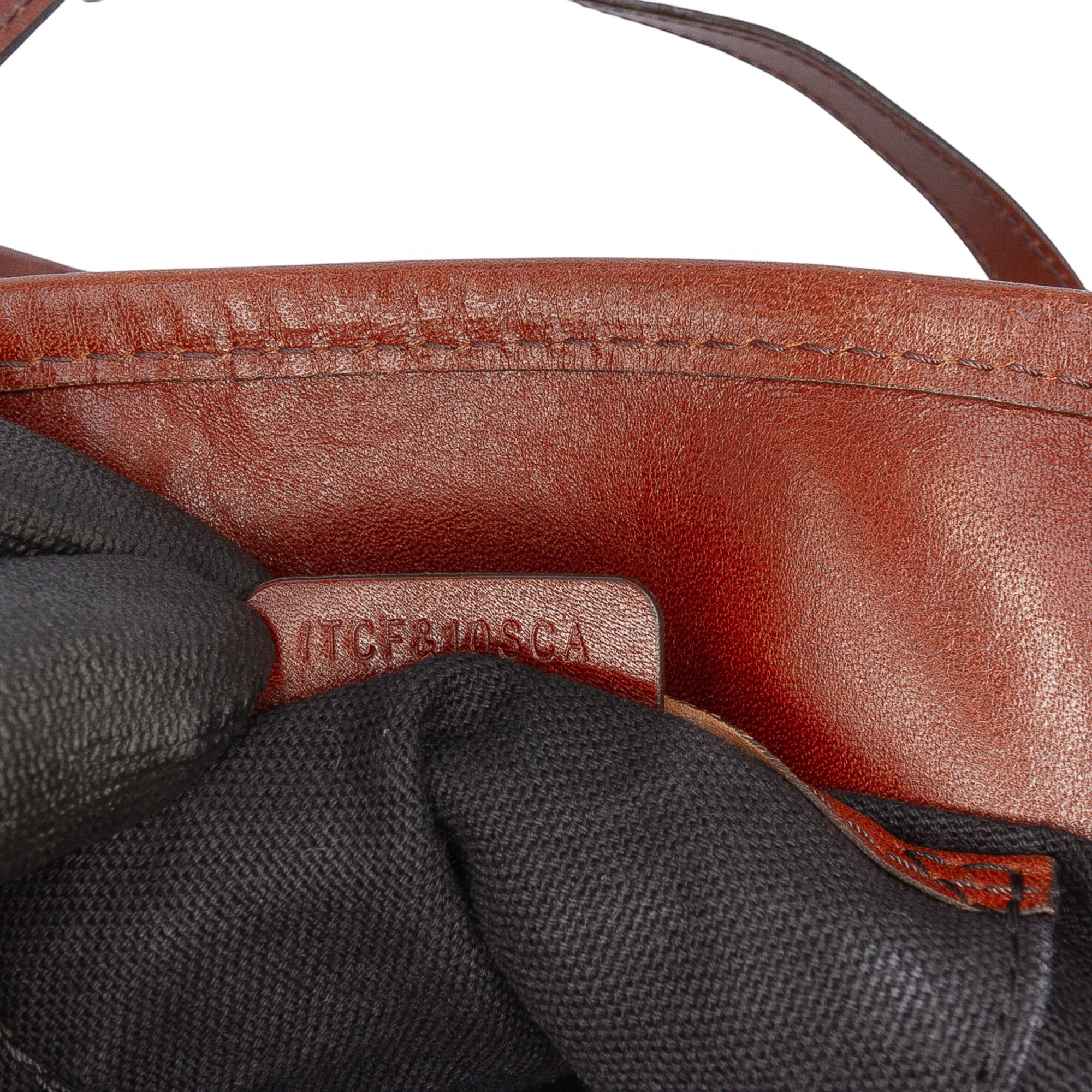 Small House Check Canvas Canterbury Tote