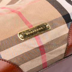 Small House Check Canvas Canterbury Tote