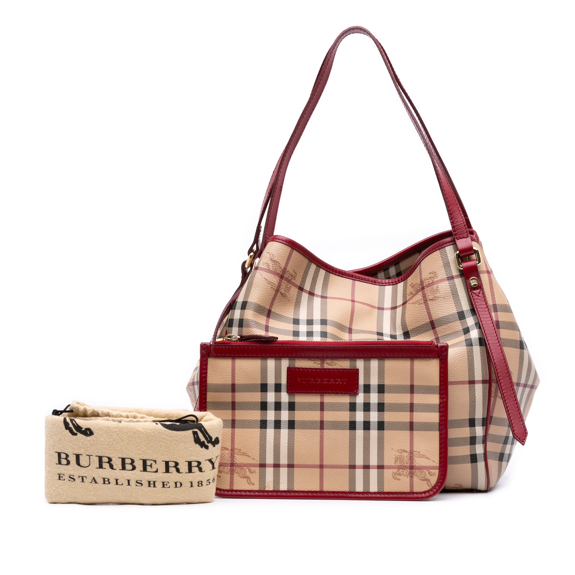 Small Haymarket Check Coated Canvas Canterbury Tote
