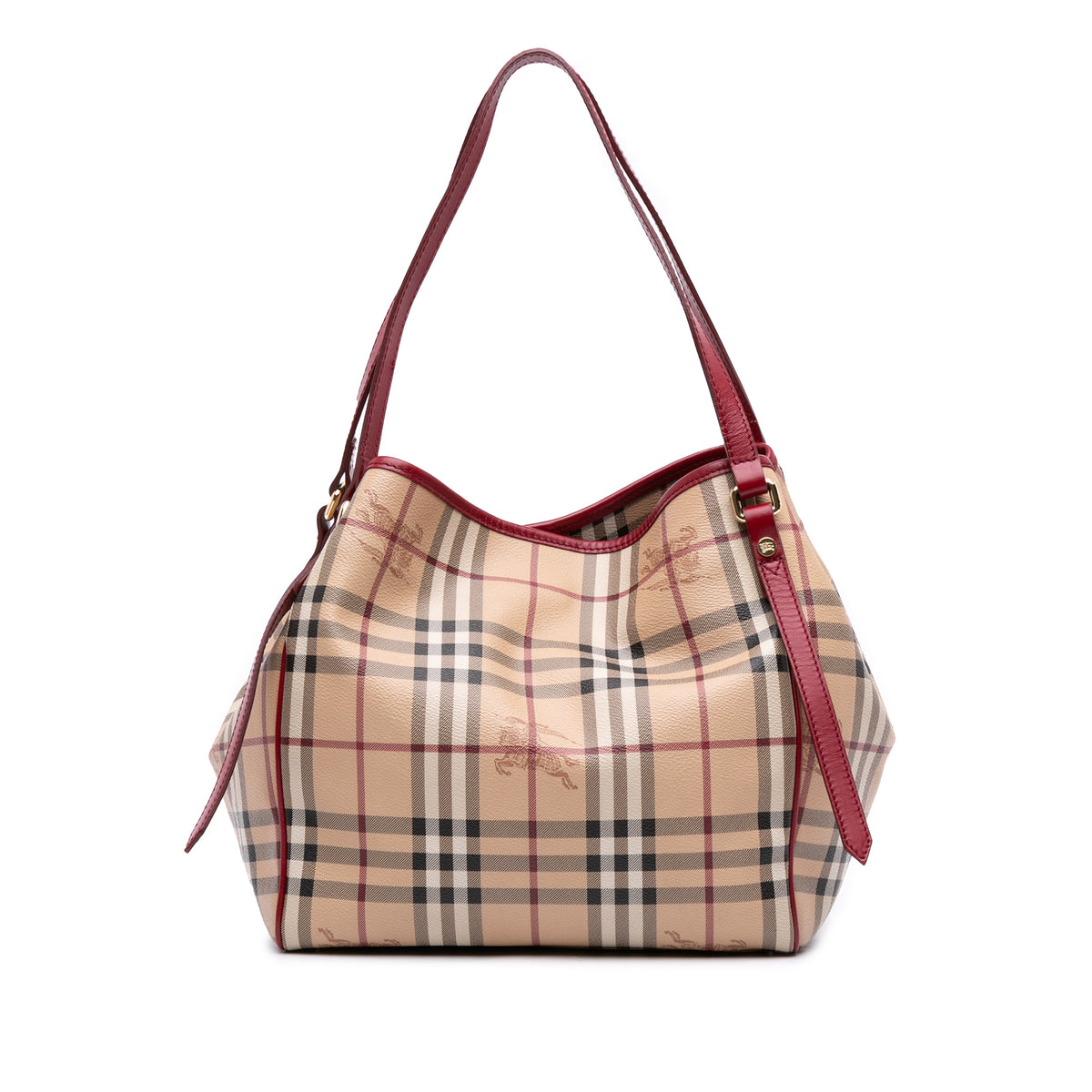 Small Haymarket Check Coated Canvas Canterbury Tote