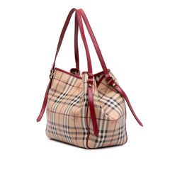 Small Haymarket Check Coated Canvas Canterbury Tote