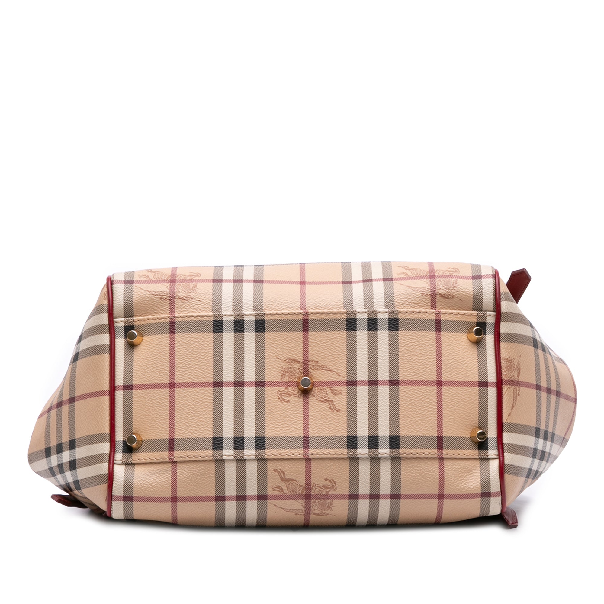 Small Haymarket Check Coated Canvas Canterbury Tote