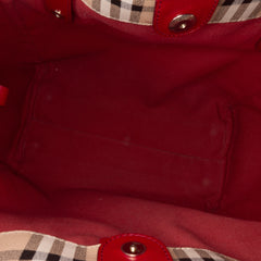 Small Haymarket Check Coated Canvas Canterbury Tote