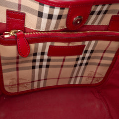 Small Haymarket Check Coated Canvas Canterbury Tote