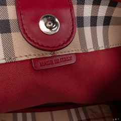 Small Haymarket Check Coated Canvas Canterbury Tote